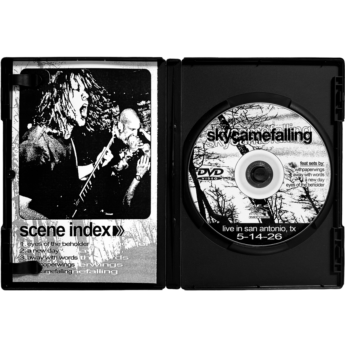 SKYCAMEFALLING "LIVE IN SATX" DVD