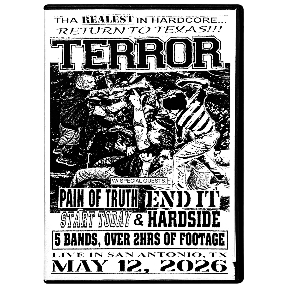 TERROR "LIVE IN SATX" DVD