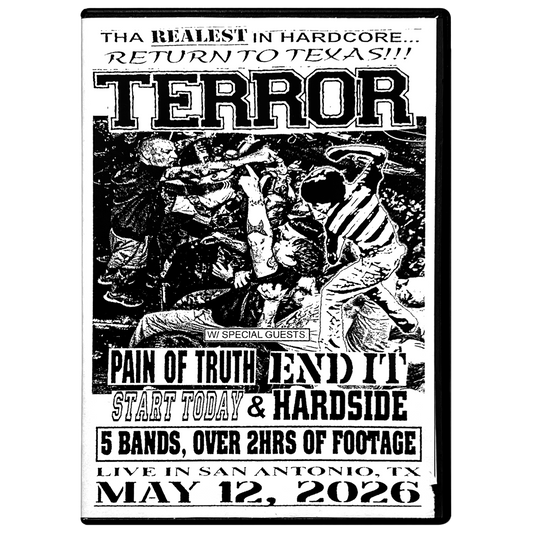TERROR "LIVE IN SATX" DVD