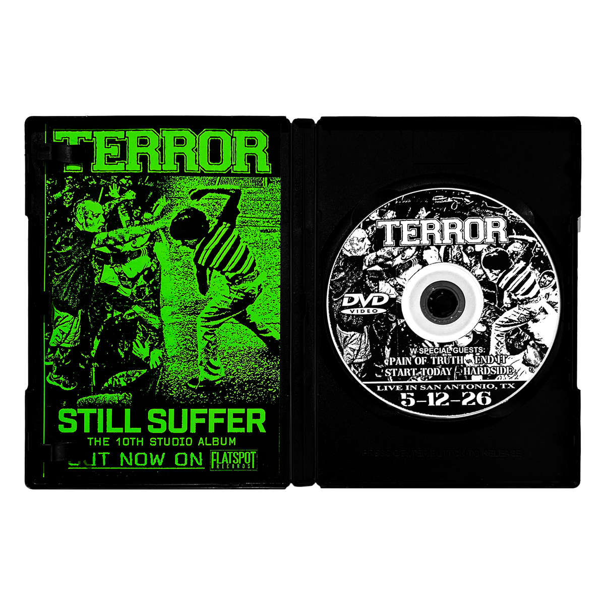 TERROR "LIVE IN SATX" DVD